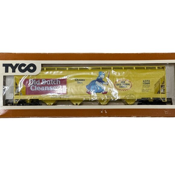 Tyco Center Flow Hopper Old Dutch Cleanser Model Train Car w Collectors Box Car - Picture 5 of 8
